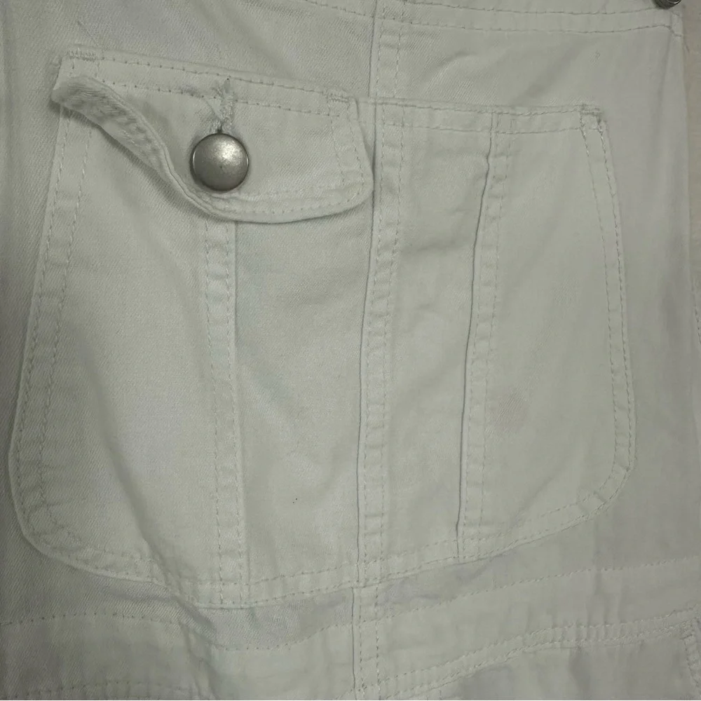No Boundaries White Shortalls size XL Women - Picture 13 of 13